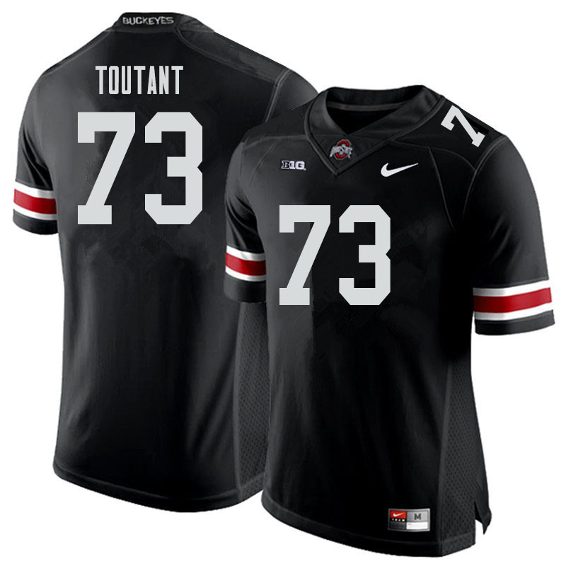 Ohio State Buckeyes #73 Grant Toutant College Football Jerseys Sale-Black